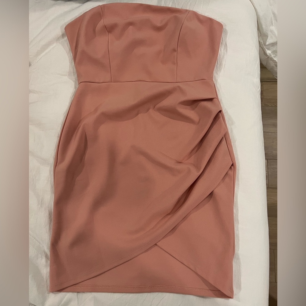 strapless boutique dress